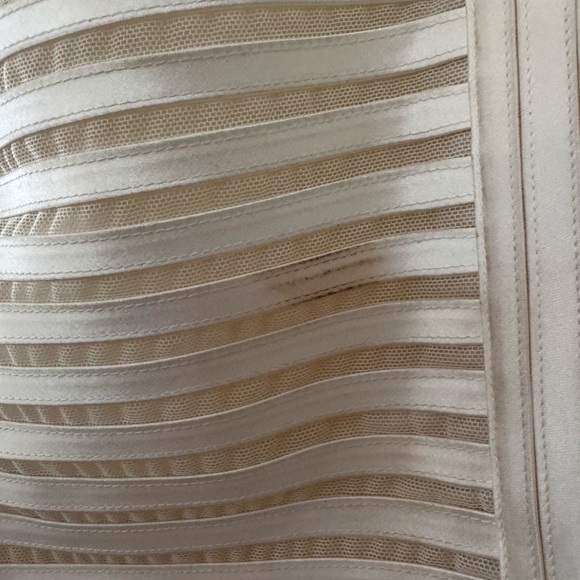 White BCBG body con mini dress - Picture 4 of 10